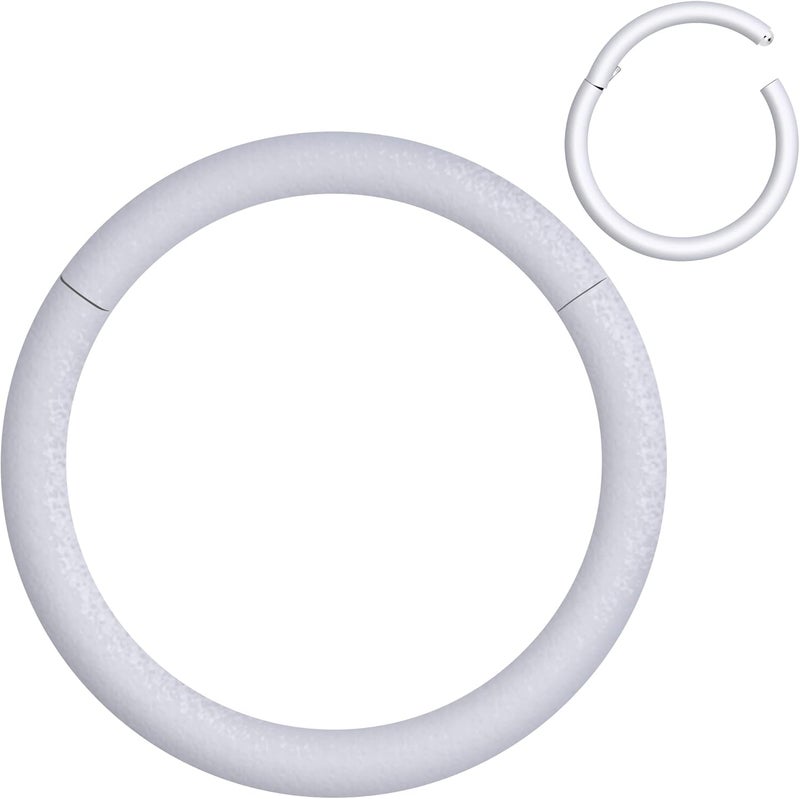 Body Candy Segment Hoop Rings 18 Gauge 316l Surgical Steel Lip Ring Cartilage - Image 3
